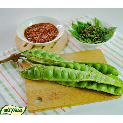 Gepuk Sapi Khas Bandung isi 4 ( Plus Sambal ) + Pete 1 Papan