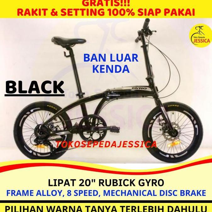 Terlaris Sepeda Lipat 20 Genio Rubick Gyro