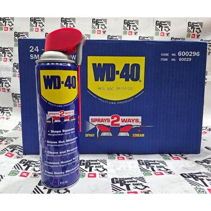 WD 40 WD40 412ML PELUMAS ANTI KARAT WD 40/ PELUMAS ANTI KARAT WD40 412ML