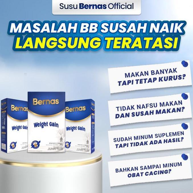 Expert- Susu BERNAS Susu Gemuk Penambah Berat Badan Anak dan Tinggi Badan Anak Usia 2 - 15 Tahun
