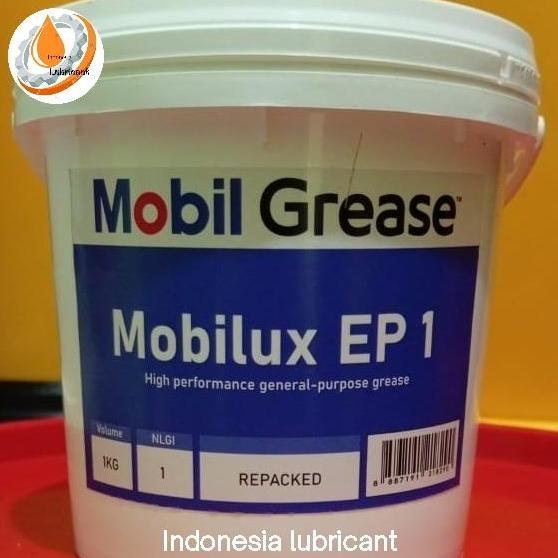 Mobilux EP 1 Multipurpose Grease NLGI 1 pail 1kg
