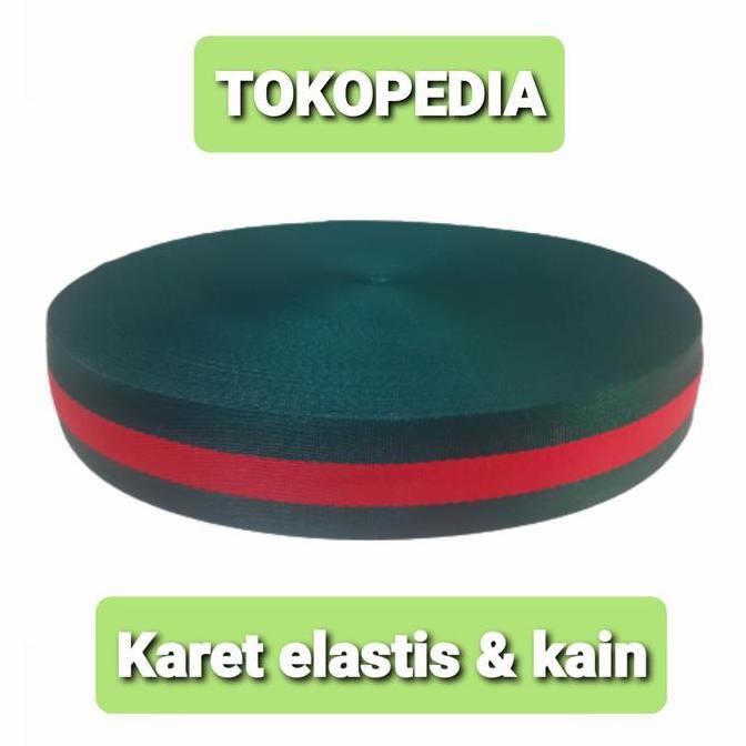 ASLI Tali webbing 3,8cm/tali tas webbing 3.8 cm/tali webbing motif 3.8 cm READY STOCK