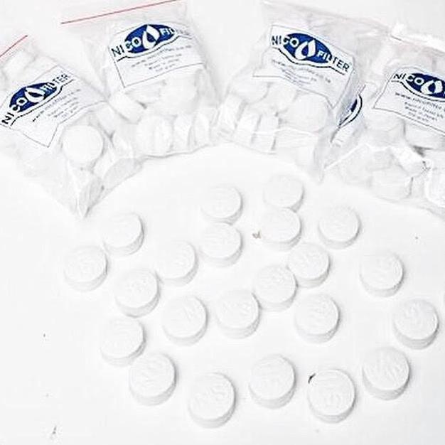 Filter Air / Klorin / Kaporit Tablet Jepang Original / Penjrnih Air