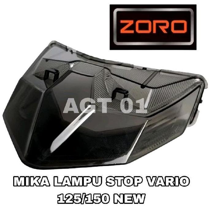 Mika Lampu Stop Pnp Vario 125 New Smoke Riben Original Zoro / Mika Lampu Belakang Pnp Motor Vario 15