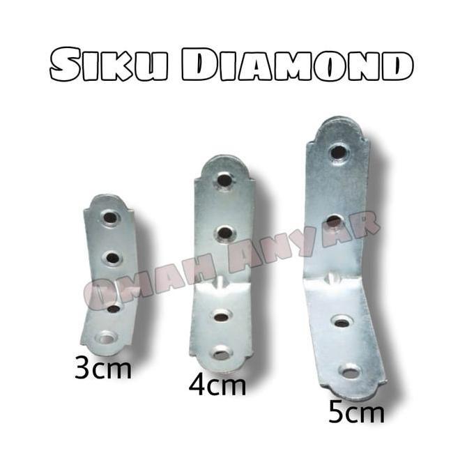 Siku L Besi Siku Rak Siku Mebel Merk Diamond