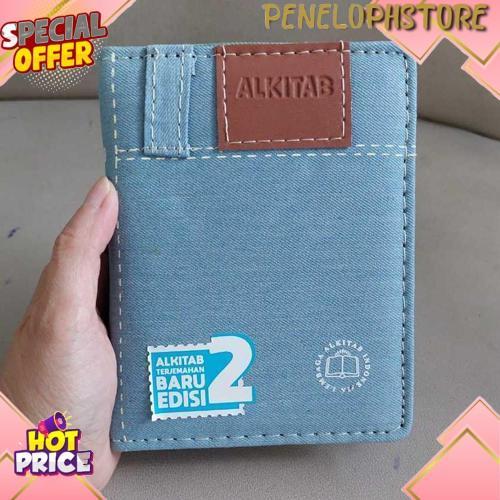 Alkitab Kristen Kecil Sampul TB2 034 Jeans Pocket Terjemahan Baru 2 LAI Anak Mini LAI Obral 