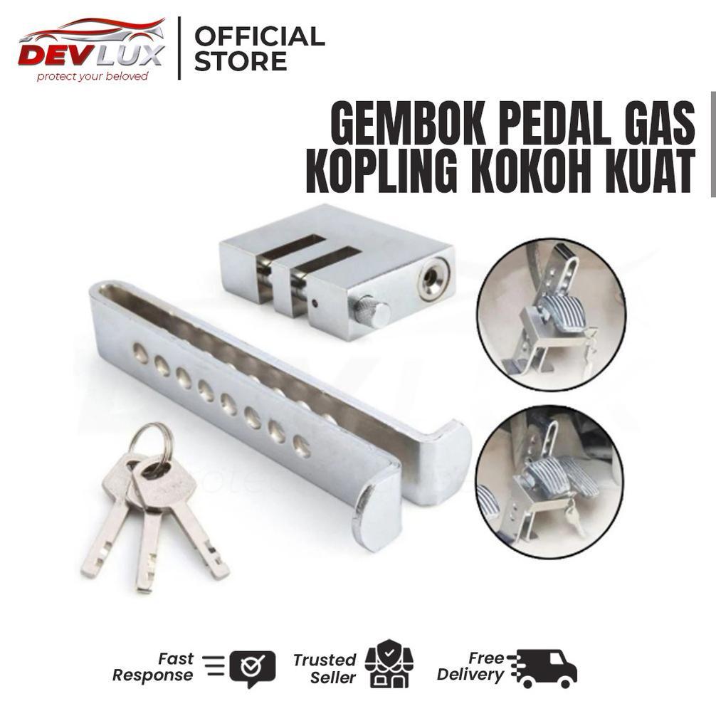 Gembok Pedal Gas Kopling Mobil Anti Maling Kuat Universal