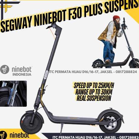 Terlaris Skuter Elektrik Segway Ninebot F30 / Segway Ninebot F30 Plus