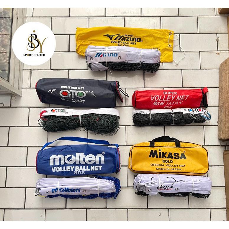 PREMIUM [LOKAL] NET BOLA /NETT VOLLY / BALL VOLLY / VOLY / VOLLEY / VOLI MOLTEN, MIKASA, MIZUNO, GTO