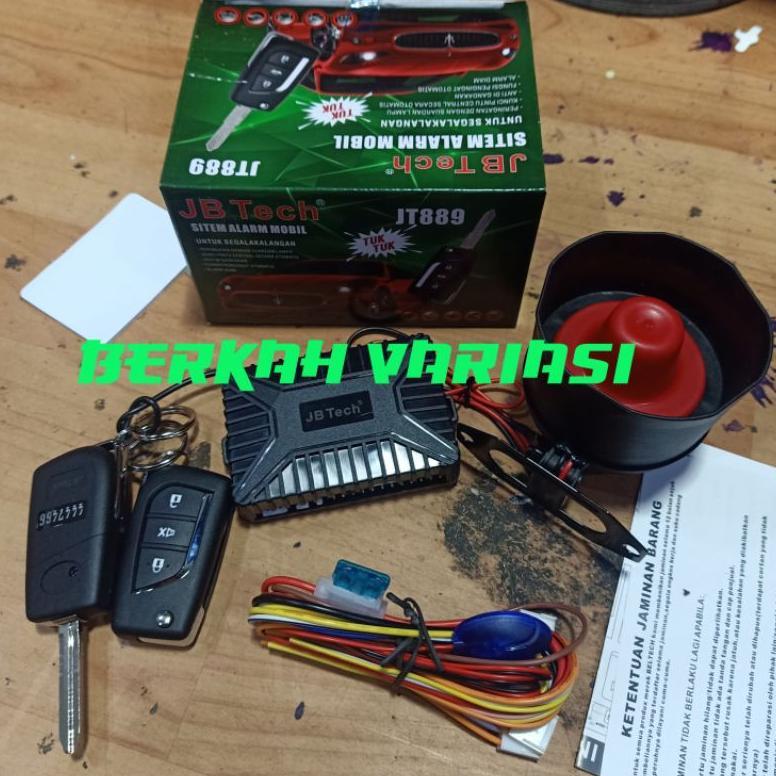 Alarm Mobil JBTECH JT889 Model Kunci Lipat Innova Reborn JB889 Universal Toyota