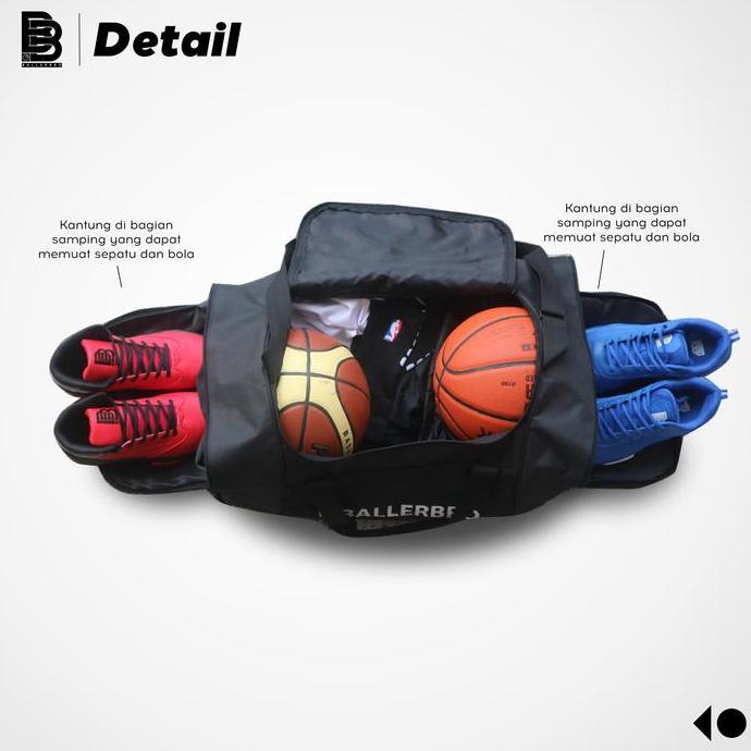 Duffel Bag Olahraga BALLERBRO - Tas Basket Selempang Fitness Gym