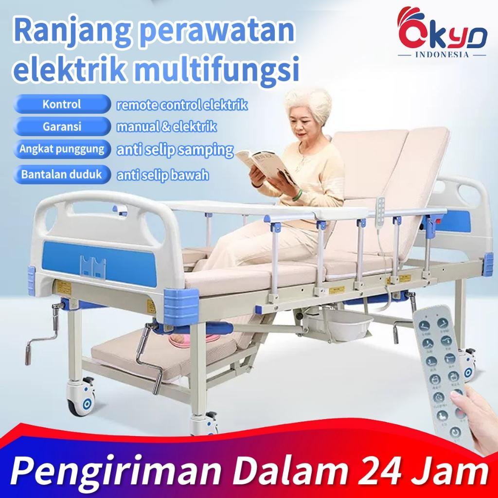 Tempat Tidur Rumah Sakit Elektrik Abs - Ranjang Pasien Elektrik  - Bed Pasien Icu - Ranjang Medis