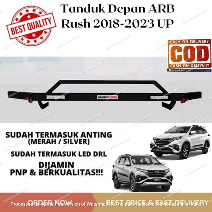 Bumper Besi Depan Belakang Pelindung Bemper Mobil Rush 2018-2023 Up Original Dan Terpercaya