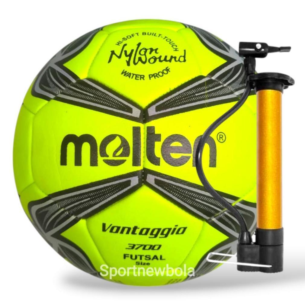 ORIGINAL BOLA FUTSAL MOLTEN VANTAGGIO ASLI JAHIT . BOLA FUTSAL SIZE 4 . BOLA MOLTEN FUTSAL
