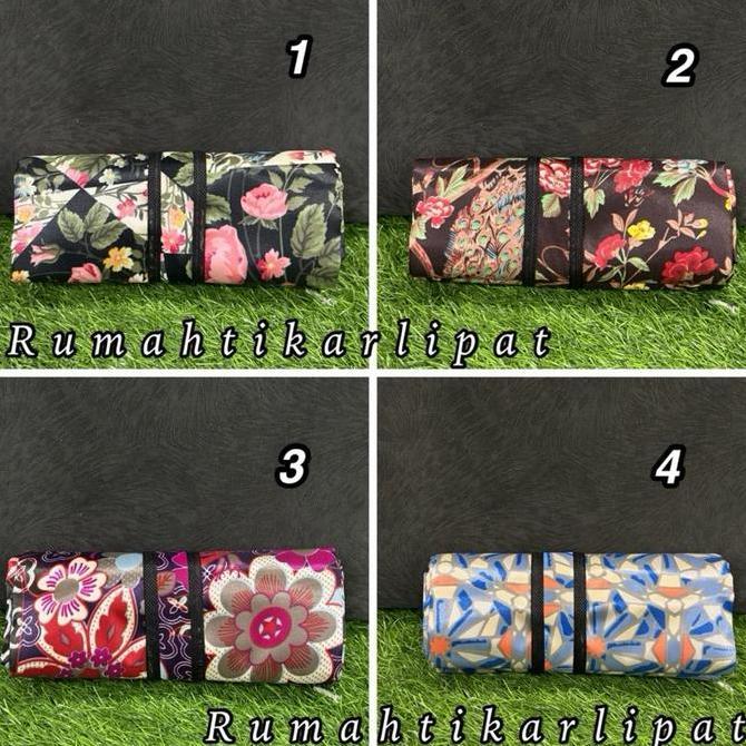 Syukron- Alas Sajadah Waterproof 115X75Cm / Tikar Lipat Piknik Mini Cod