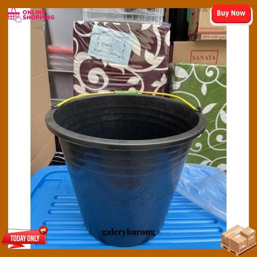 New Ember Cor Karet / Ember Hitam / Ember Anti Pecah / Ember 10-15-20 Liter Terlaris