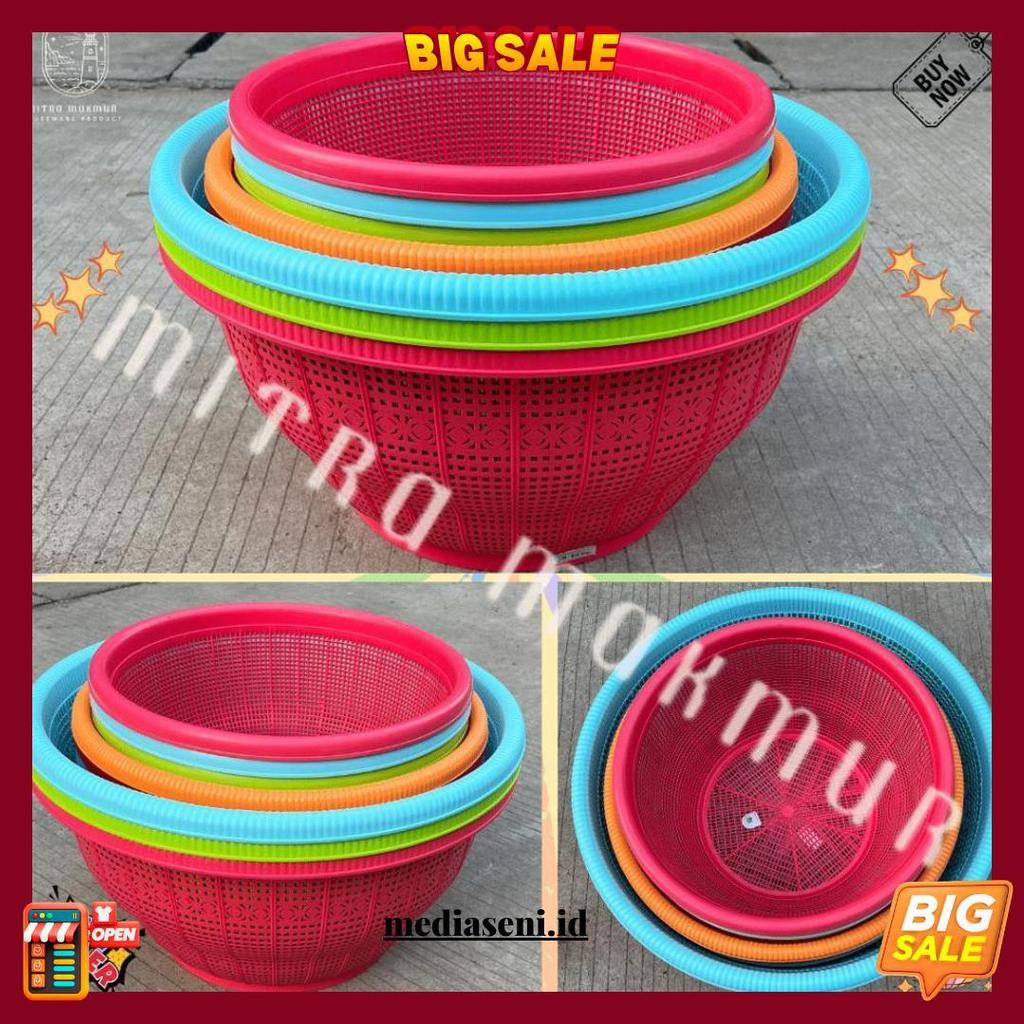 Lion Star - Baku Nasi Plastik Wakul Cengkeh Plastik Tempat Nasi Bakul Nasi Bw-7 Original Produk