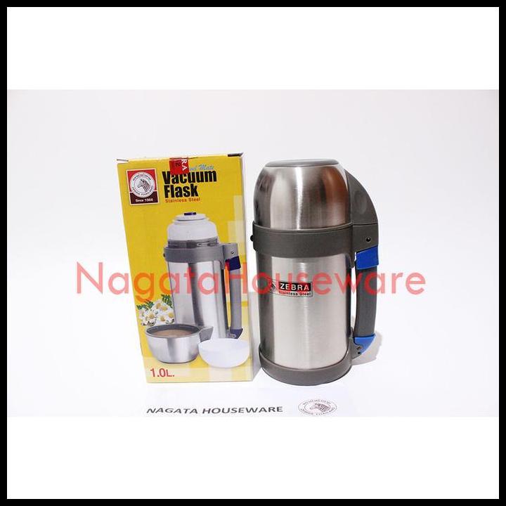 Terbaru Termos Air Panas Zebra / Termos Stainless Vacuum Travel Zebra Flask 112960