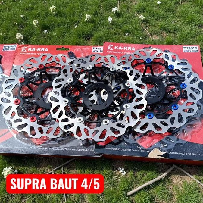 Promo Disc Brake Model Panigale Piringan Cakram Depan 300MM MODEL PSM KTC Supra X 100 Supra Fit OLD 