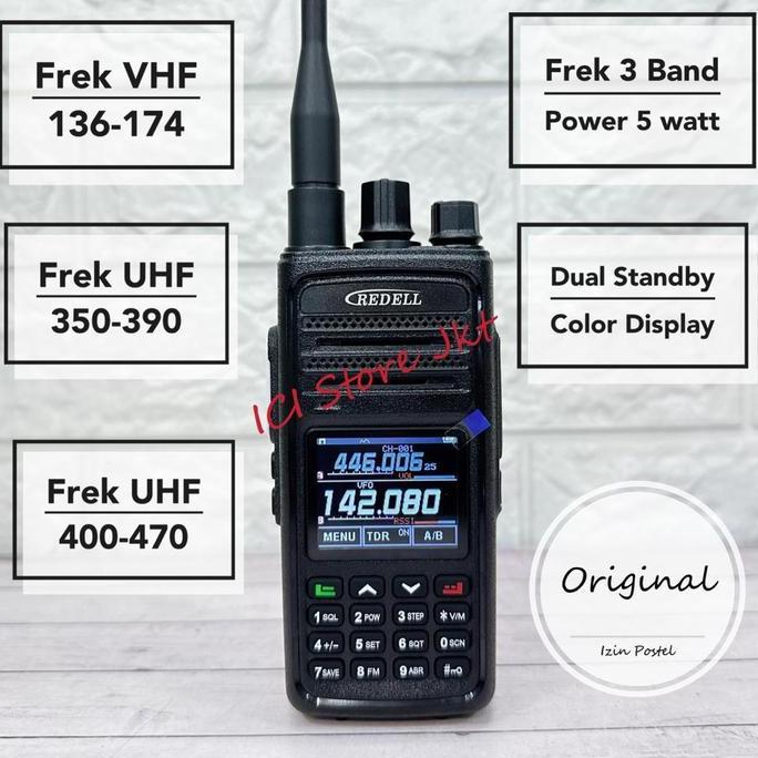 TERBARU - HT Redell DL2022/ht redell DL 2022/HT 3band