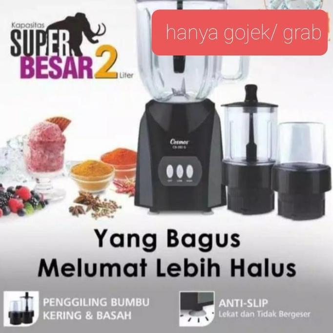 Blender kaca 3 in 1 Cosmos 282G
