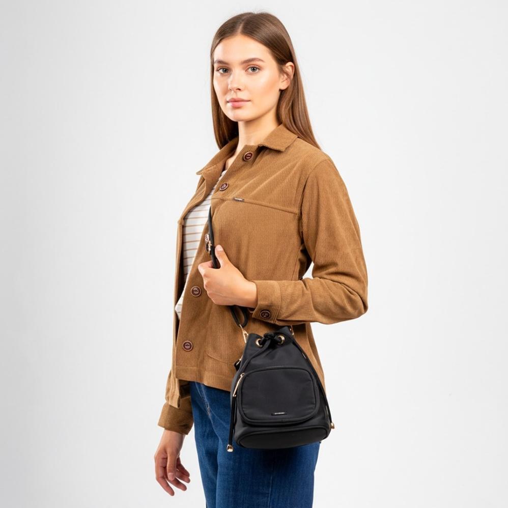 New Deals C2 Shafea Black Small Bucket Bag - Tas Bucket Wanita