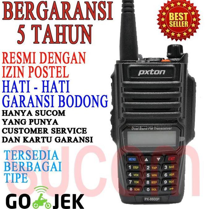 Ht Pxton 8600 P USA Ht PX-8600P Ht Merek Pxton Garansi 5th