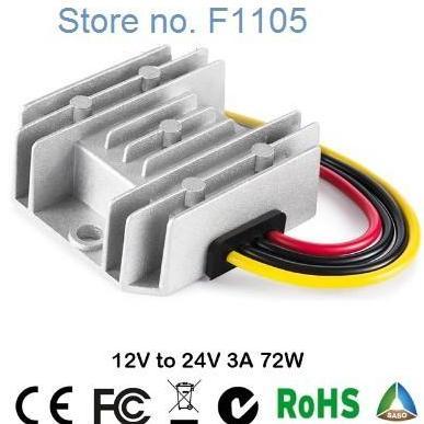 StepUp Step up 12V TO 24V 3A 3Amper STEP UP DC Konverter penaik tegangan DC