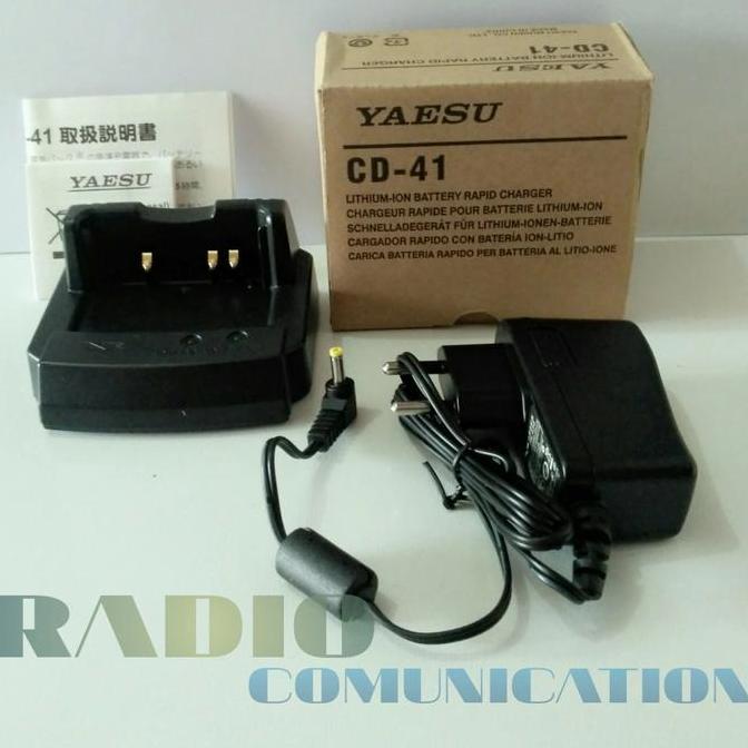 TERLARIS - CHARGER HT YAESU VX-8R VX-8DR VX-8DR CD-41