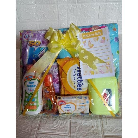 Berkualitas Kado Bayi Baru Lahir/Hampers Bayi Baru Lahir/Parsel Bayi Baru Lahir/Sabun Peralatan Mand