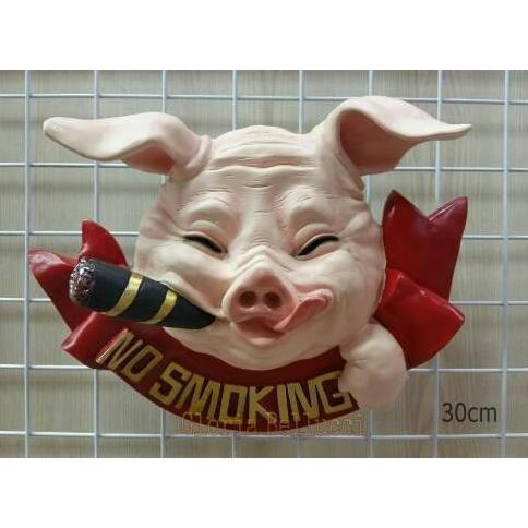 TERBARU - PAJANGAN BABI NO SMOKING GANTUNG / PIG