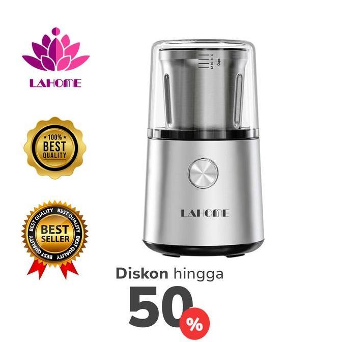 LAHOME Penggiling Kopi Bumbu Ramuan Kacang Beras Grinder Baja