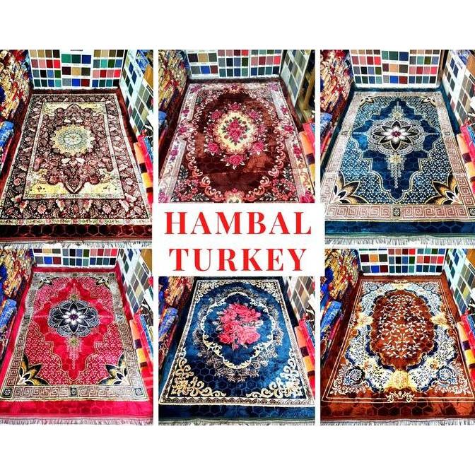 TERBARU - Hambal Turki 2x3m ambal turki original Karpet turki