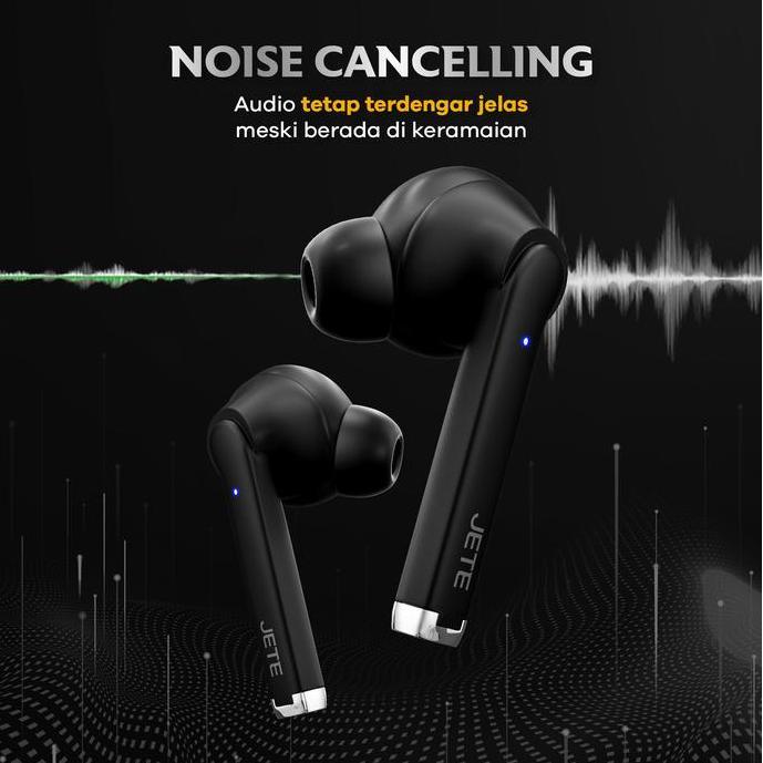 JETE TWS T11 Earbuds Headset Bluetooth 5.1 IPX 4 - Garansi 2 Tahun