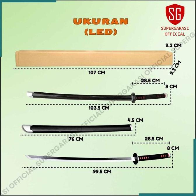 Demon slayer nichirin mainan pedang kayu tanjiro zenitsu giyuu rengoku kyojuro wooden sword cosplay