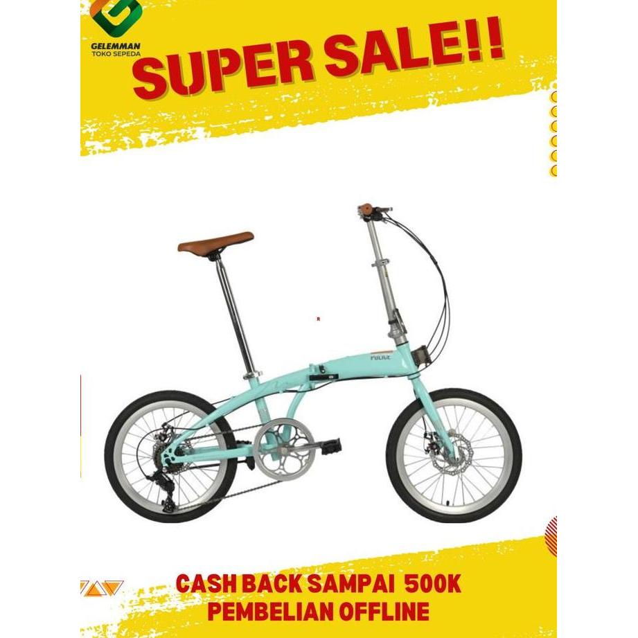 Terlaris Sepeda Lipat Police Milan 20 Inch