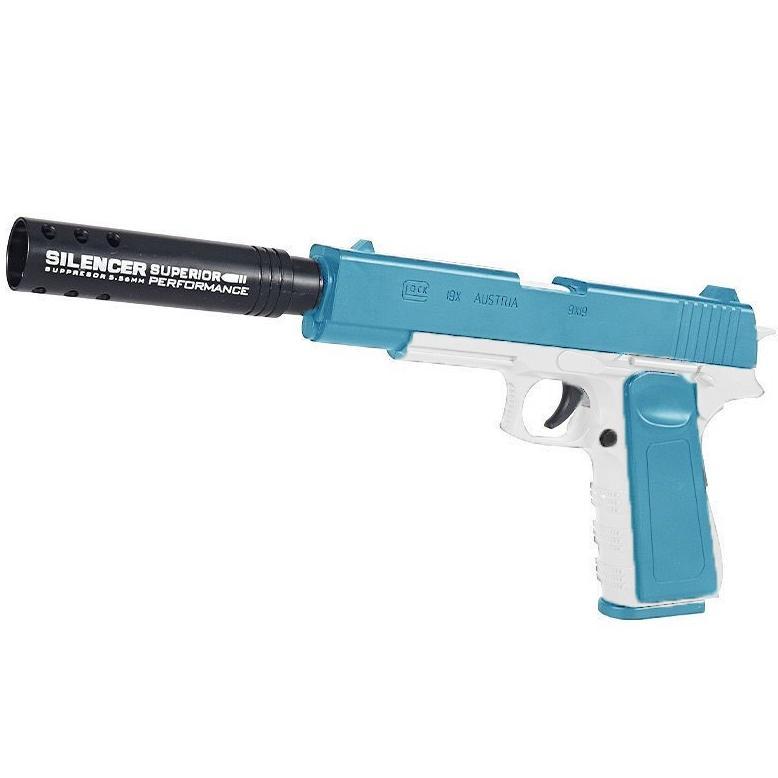 Pistol Mainan Plastik 1911 Eva Soft Bullet Tembakan Anak Aman Edukasi Bermain