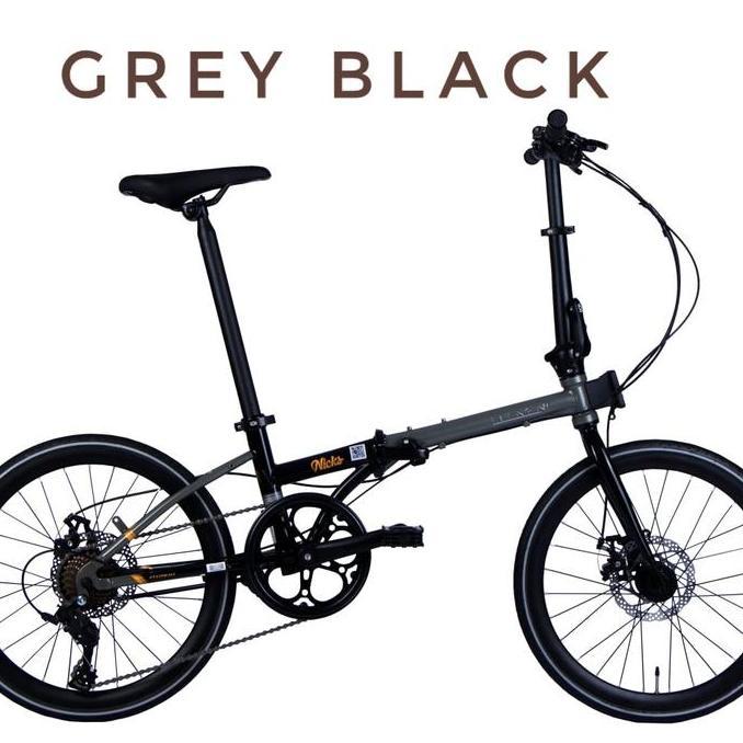 Terlaris Sepeda Lipat Element Nicks 20 Inch 8 Speed New