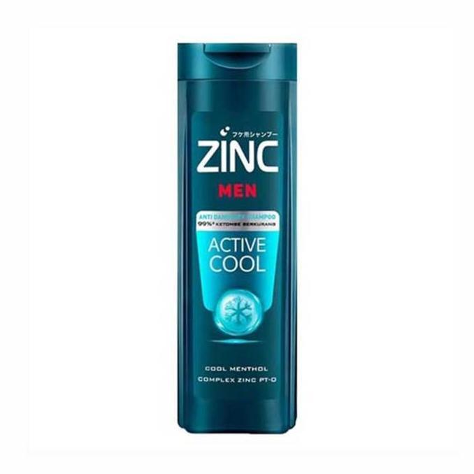 Zinc Men Active Cool Shampoo 340 Ml