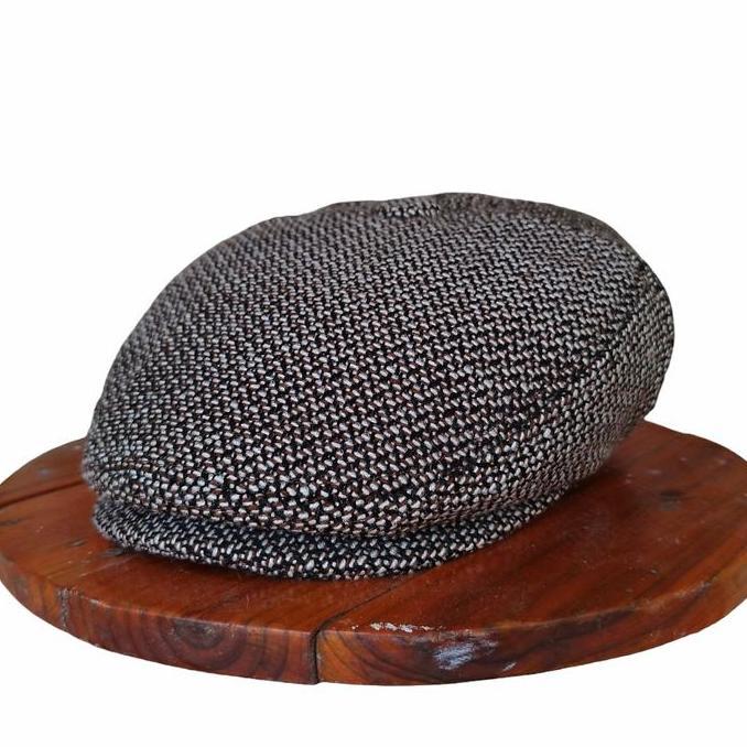 Topi flat cap hooligan topi pet wool premier klasik