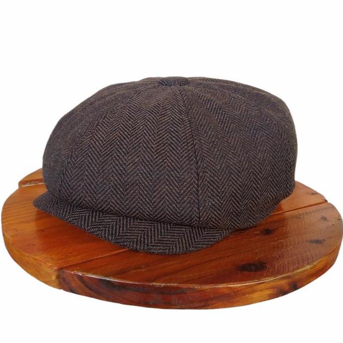 newsboycap topi newsboy wool original