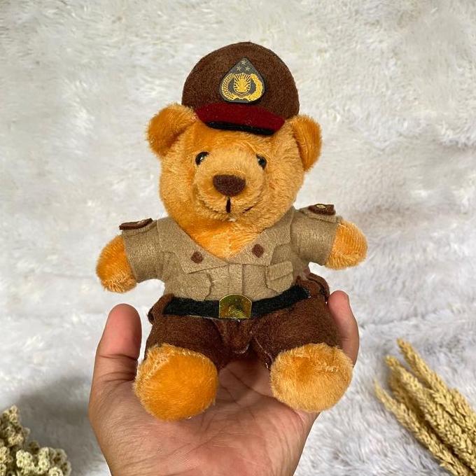 TERMURAH Boneka Seragam 15 cm Bisa Custom Polisi Tentara TNI AD Loreng TNI AU Dokter Bidan Perawat G