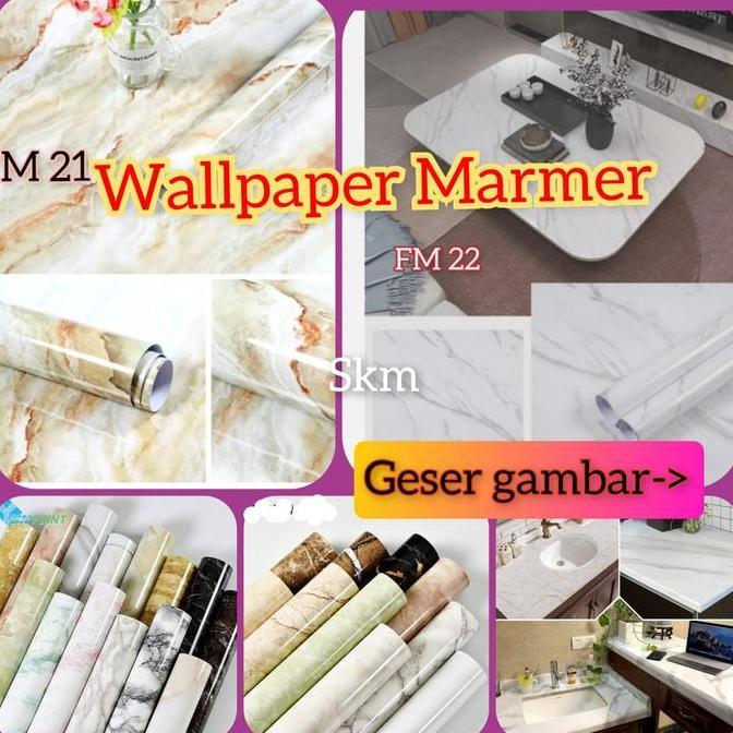 Promo WALLPAPER WALPAPER WALLPEPER MOTIF ALUMIUM FOIL ANTI MINYAK ANTI PANAS STIKER STICKER SETIKER 