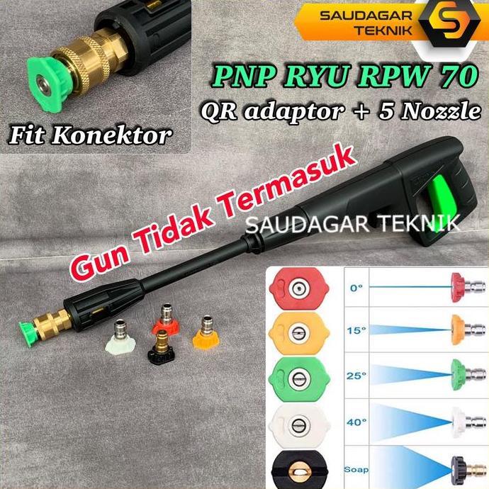 NEW Adaptor Quick Release Gun Ryu RPW 70 Quick Coupler Ryu RPW70