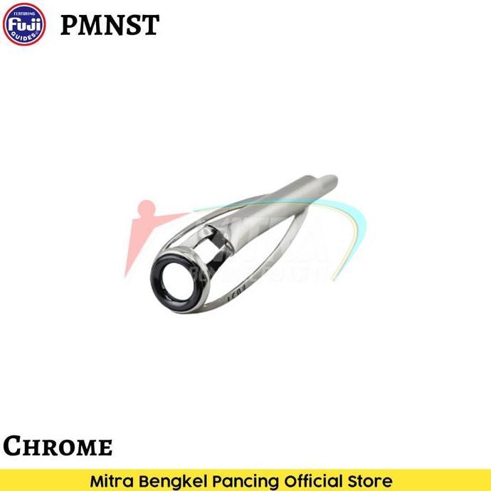 RING GUIDE FUJI PMNST 6 SIC TIP TOP CHROME 1PCS CINCIN JORAN ORIGINAL JAPAN PANCING ORIGINAL DAN TER