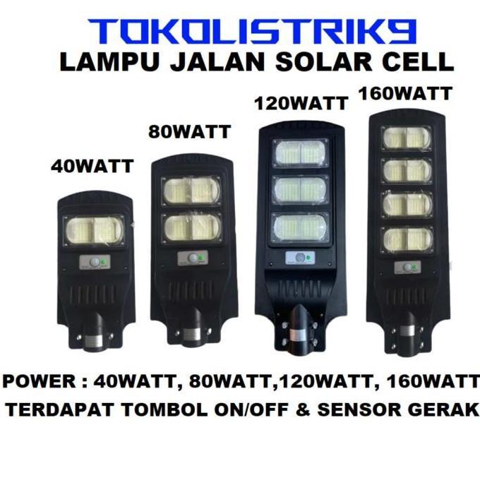 HARGA DISC - Lampu Jalan Solar Cell 120watt / Lampu Jalan Panel Surya 120watt