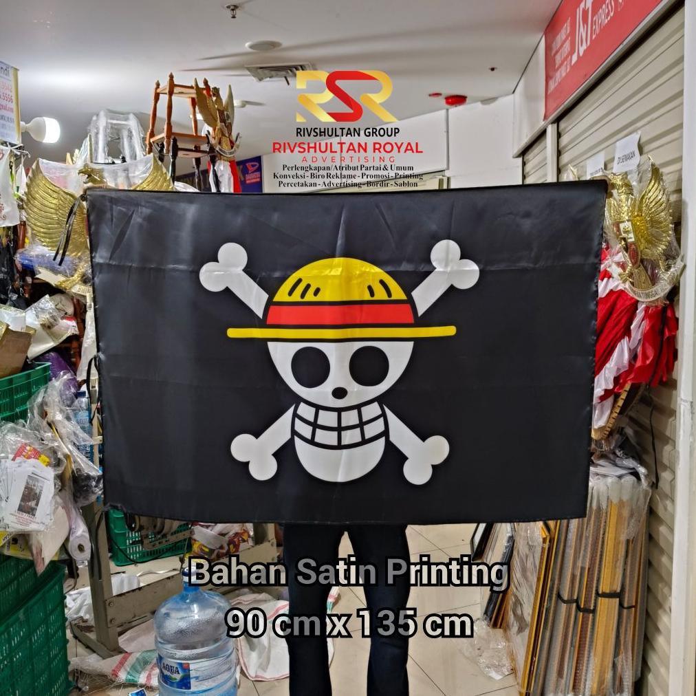 Bendera ONE PIECE Bendera One Piece Berkualitas