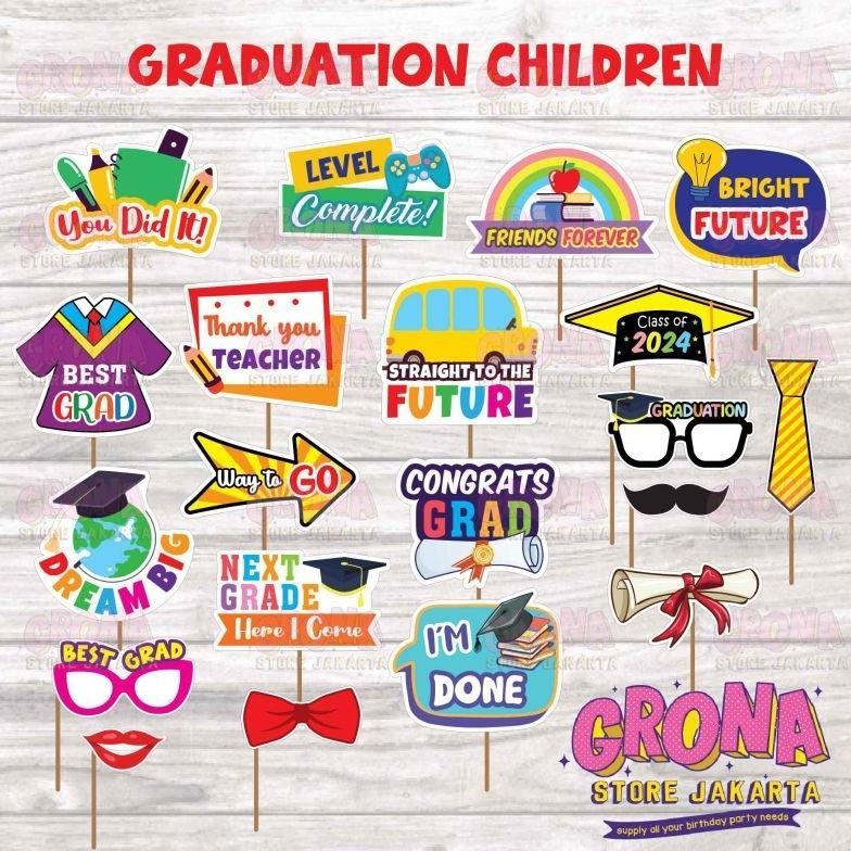 ACCPhotoboothGraduation Children /AksesorisFotoGraduation Children / PhotoProps Graduation Children