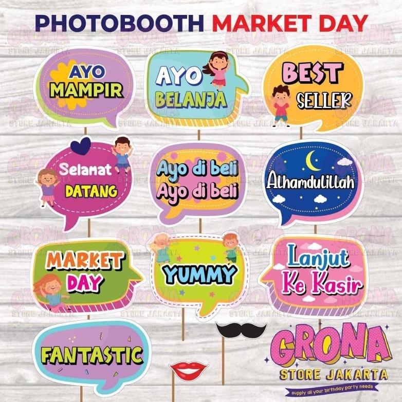 ACCPhotoboothMarket Day /AksesorisFotoMarket Day / PhotoProps Market day