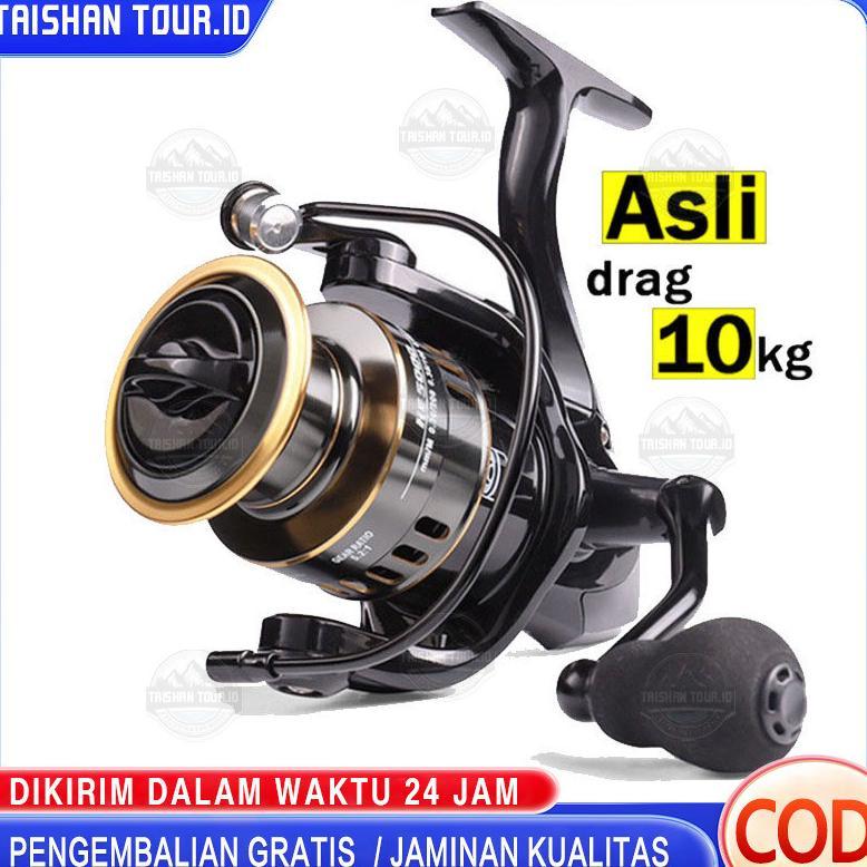 Big Sale (Jakarta+In Stock)Reel Pancing Metal He500Mini - 7000 10Kg Drag Reel Pancing Murah Kuat Cuc